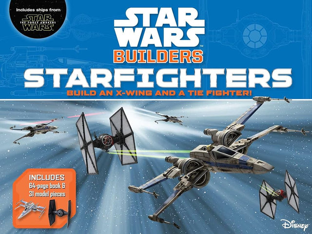Book cover image of Star Wars Builders: Starfighters