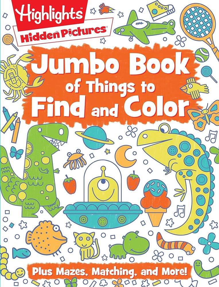 Book cover image of Jumbo Book of Things to Find and Color (Highlights™ Jumbo Books & Pads)