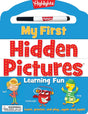 Book cover image of My First Hidden Pictures® Learning Fun: Learn, practice, and play again and again! (Highlights™ My First Write-On Wipe-Off Board Books)