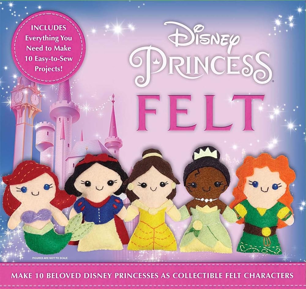 Book cover image of Disney Princess Felt (Felt Kits)