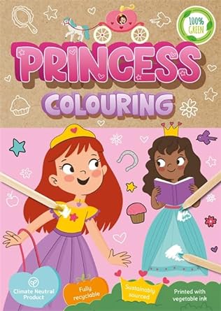 Book cover image Princess Colouring