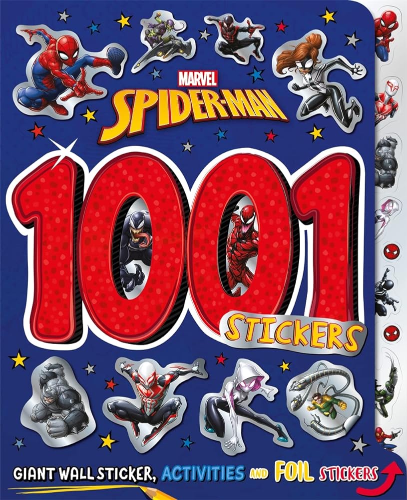 Book cover image Marvel Spider-Man: 1001 Stickers