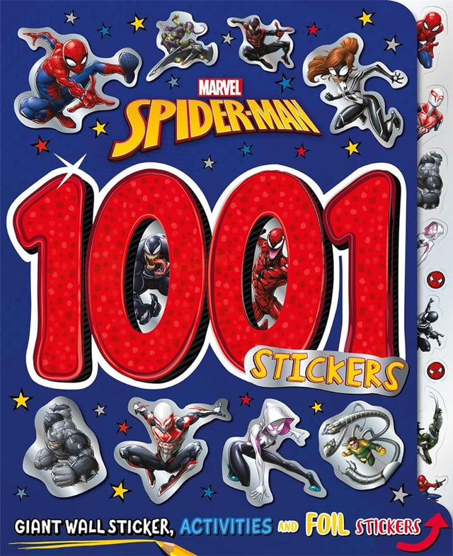 Book cover image Marvel Spider-Man: 1001 Stickers