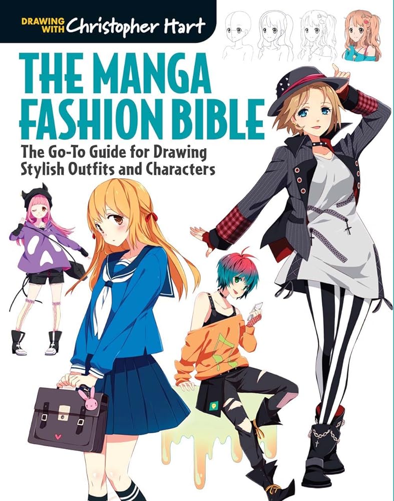 Book cover image of The Manga Fashion Bible: The Go-To Guide for Drawing Stylish Outfits and Characters