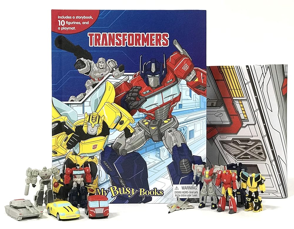 Book cover image Hasbro Transformers My Busy Book