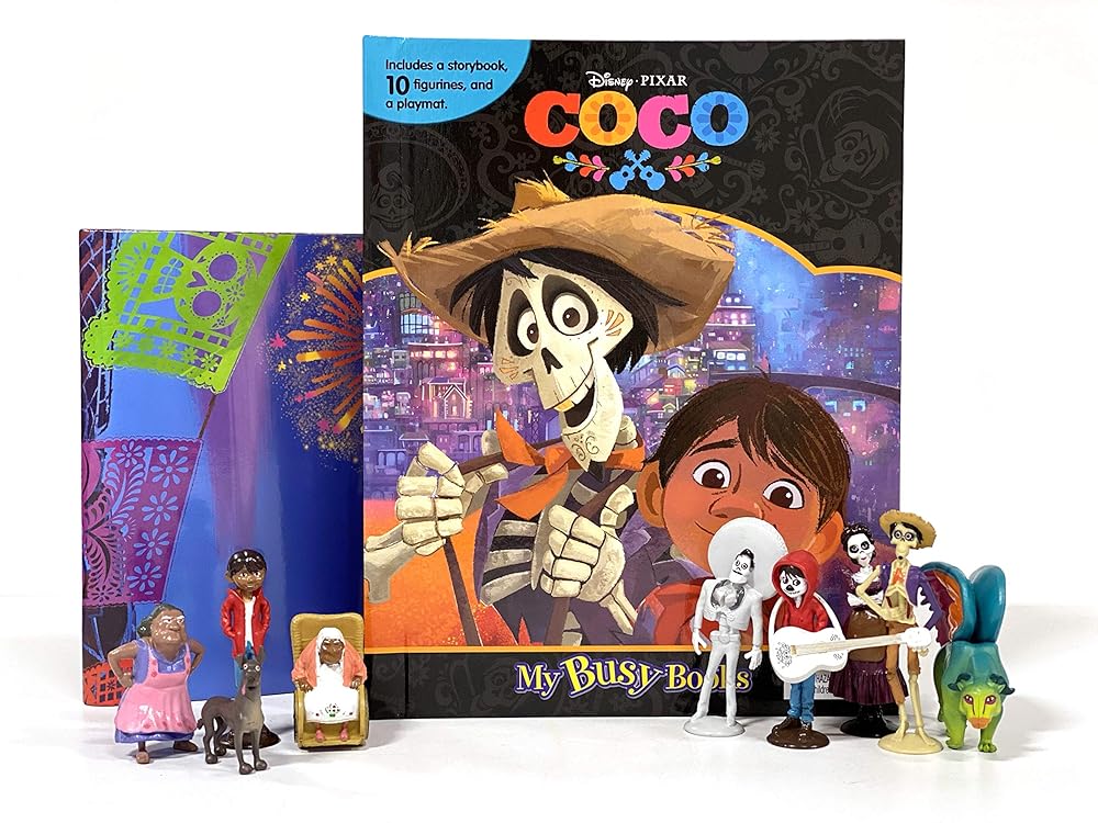 Book cover image Disney/Pixar Coco My Busy Book