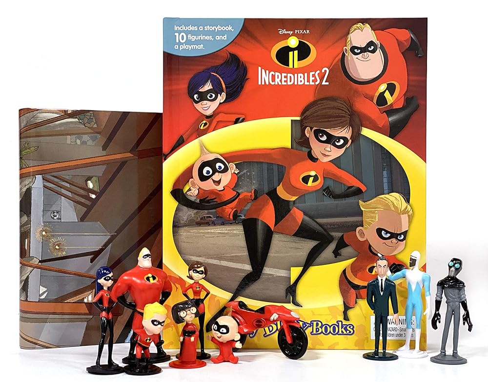 Book cover image Disney/Pixar The Incredibles 2 My Busy Book