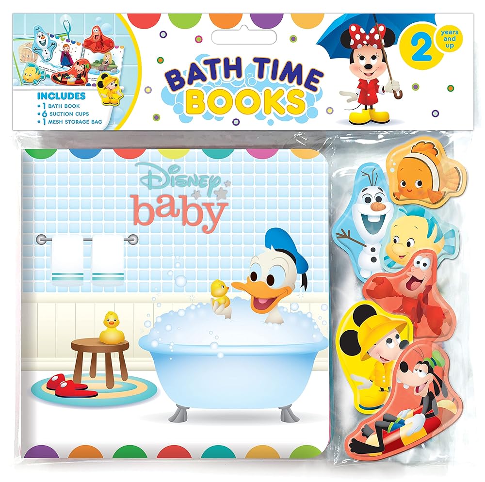Book cover image Disney Babies Bath Time Books