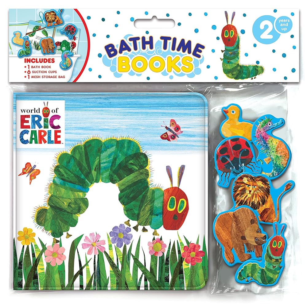 Book cover image The World of Eric Carle Bath Time Books (EVA Bag Edition)