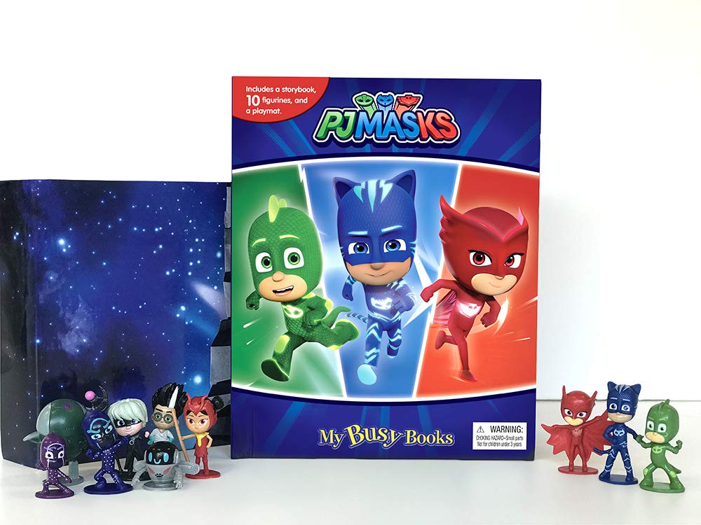 Book cover image PJ Masks My Busy Book