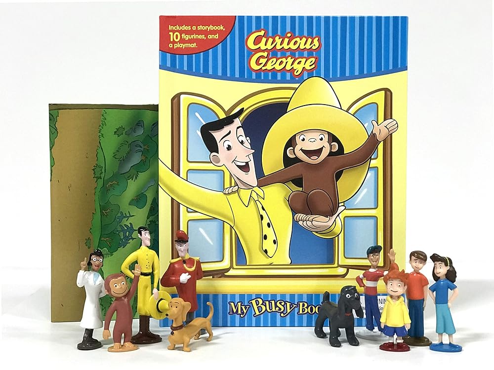 Book cover image Universal Curious George My Busy Book