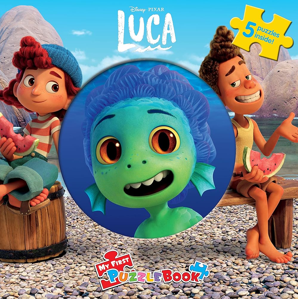 Book cover image Disney/Pixar Luca My First Puzzle Book