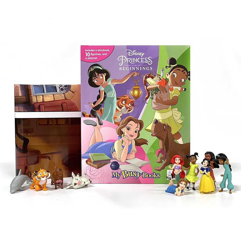 Book cover image Disney Princess Beginnings My Busy Book