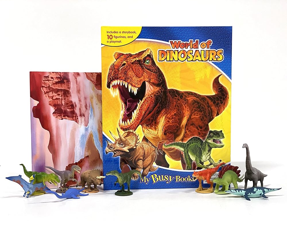 Book cover image Dinosaurs My Busy Book