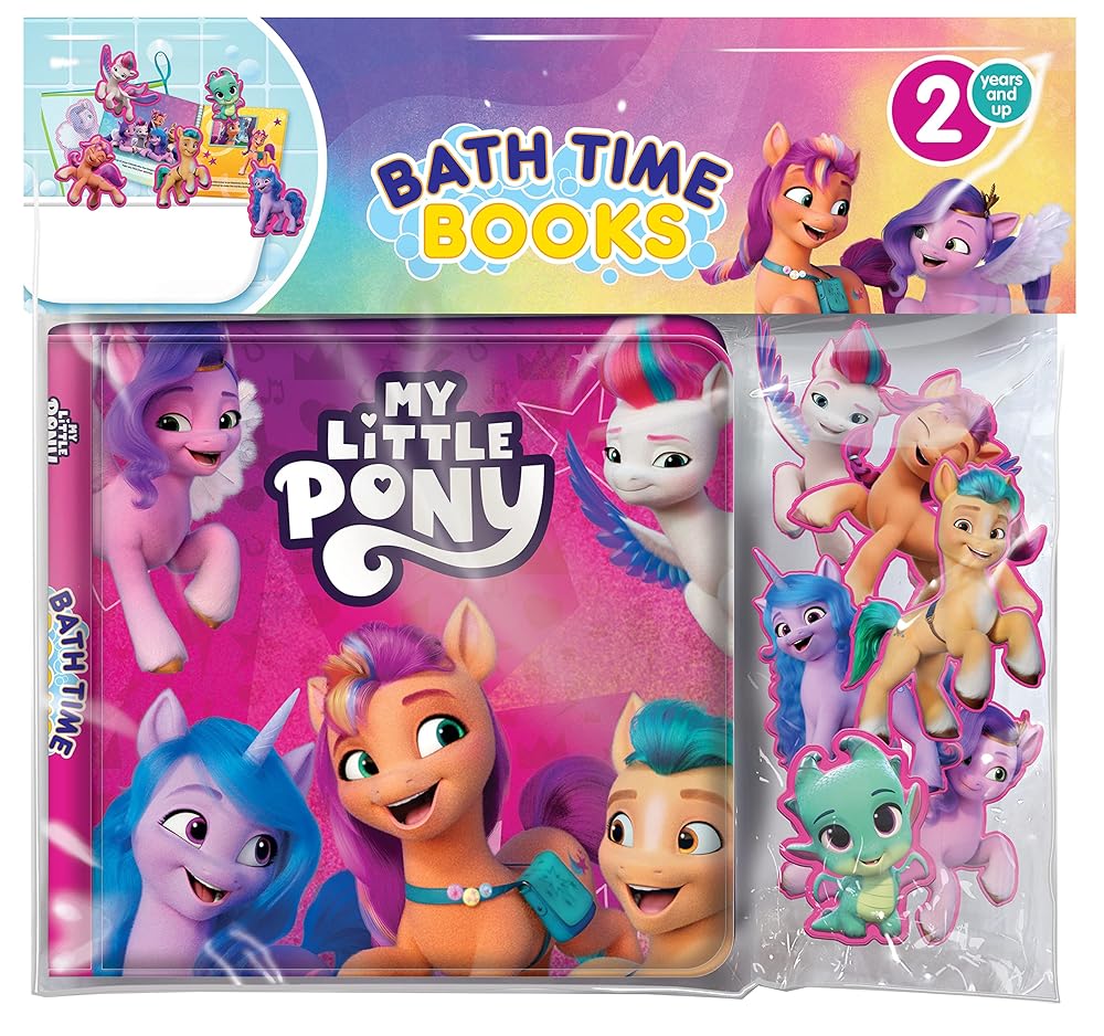 Book cover image Hasbro My Little Pony Bath Time Books (EVA Bag)