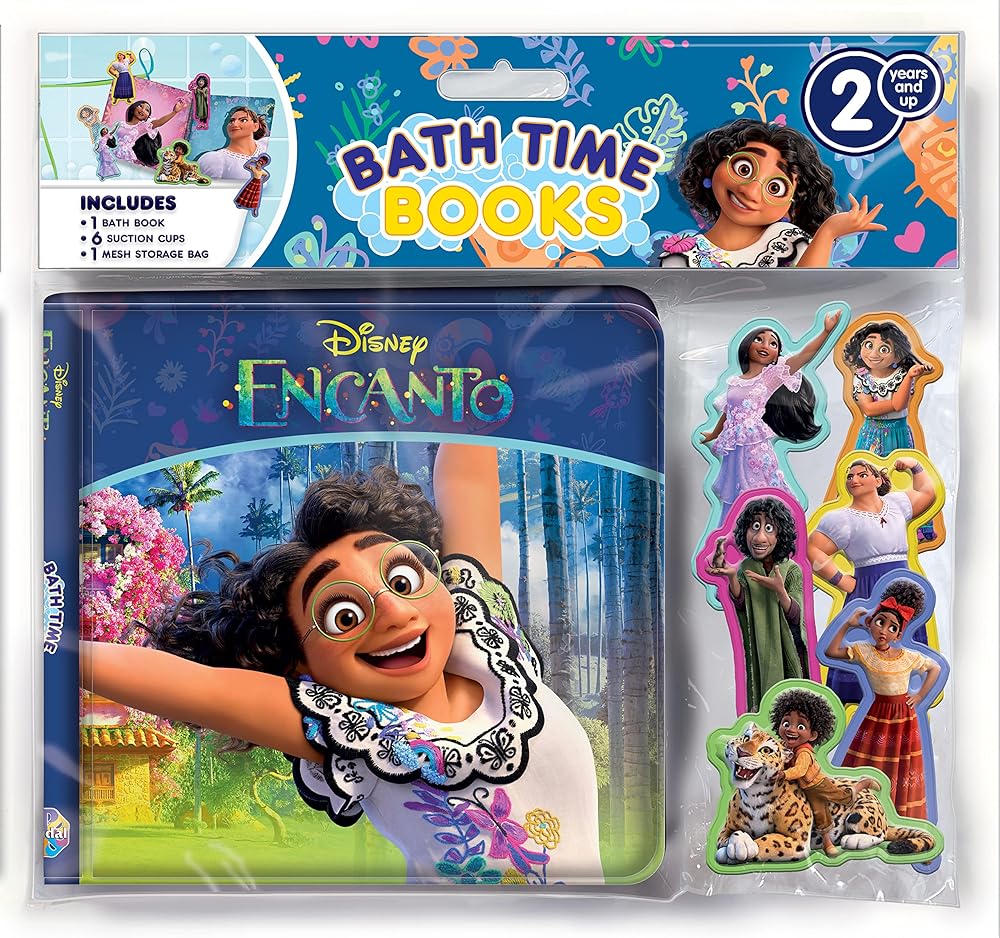 Book cover image Disney Encanto Bath Time Books (EVA Bag)