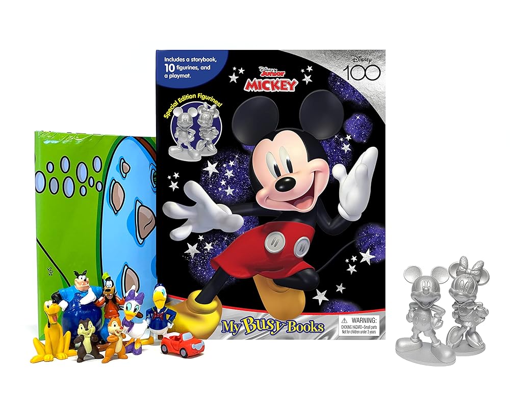 Book cover image Disney 100 Limited Edition Mickey My Busy Books