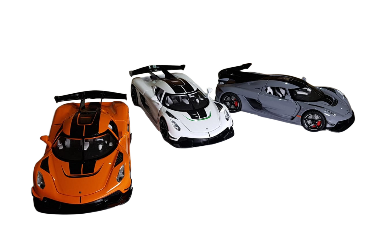 Koenigsegg Diecast Model Sports Car 1:22 Scale