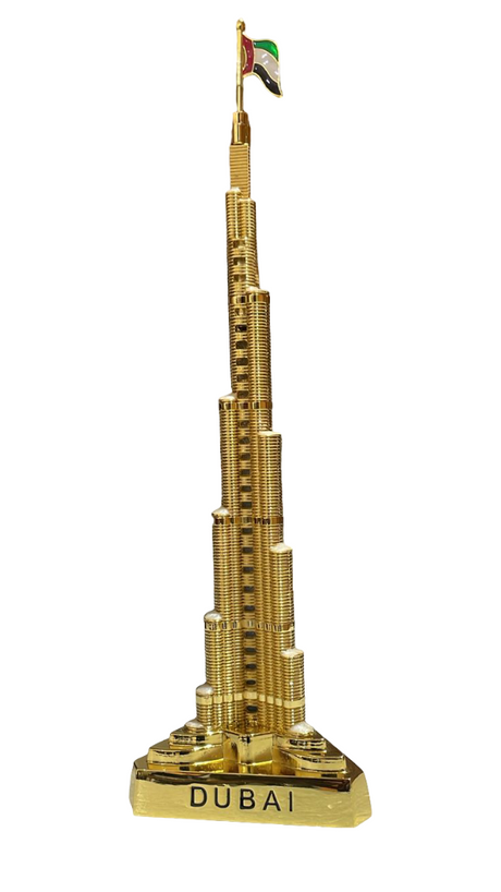 Burj Khalifa Metal with LED Gold Color