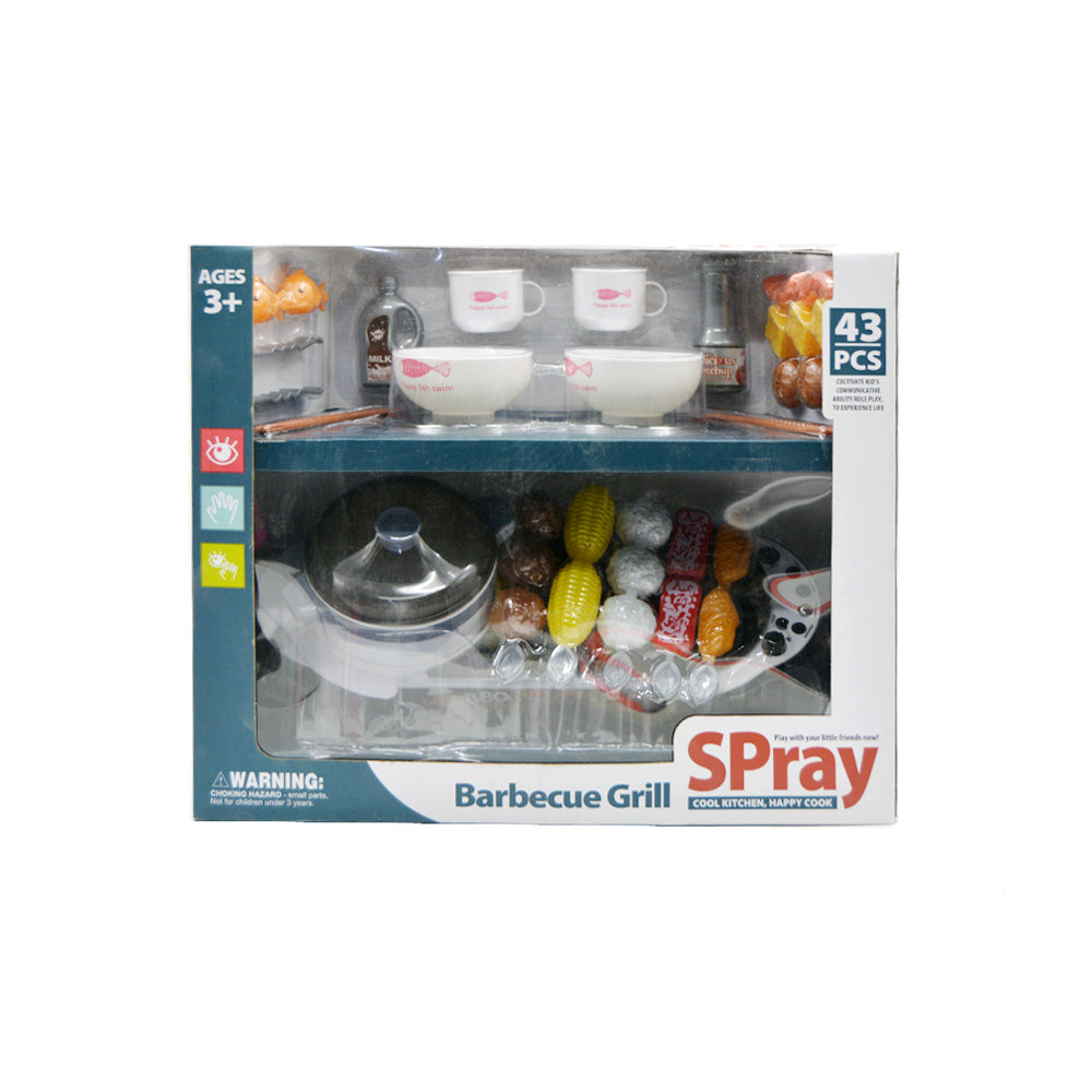 Links to BARBECUE GRILL SET 43 PCS SPRAY by