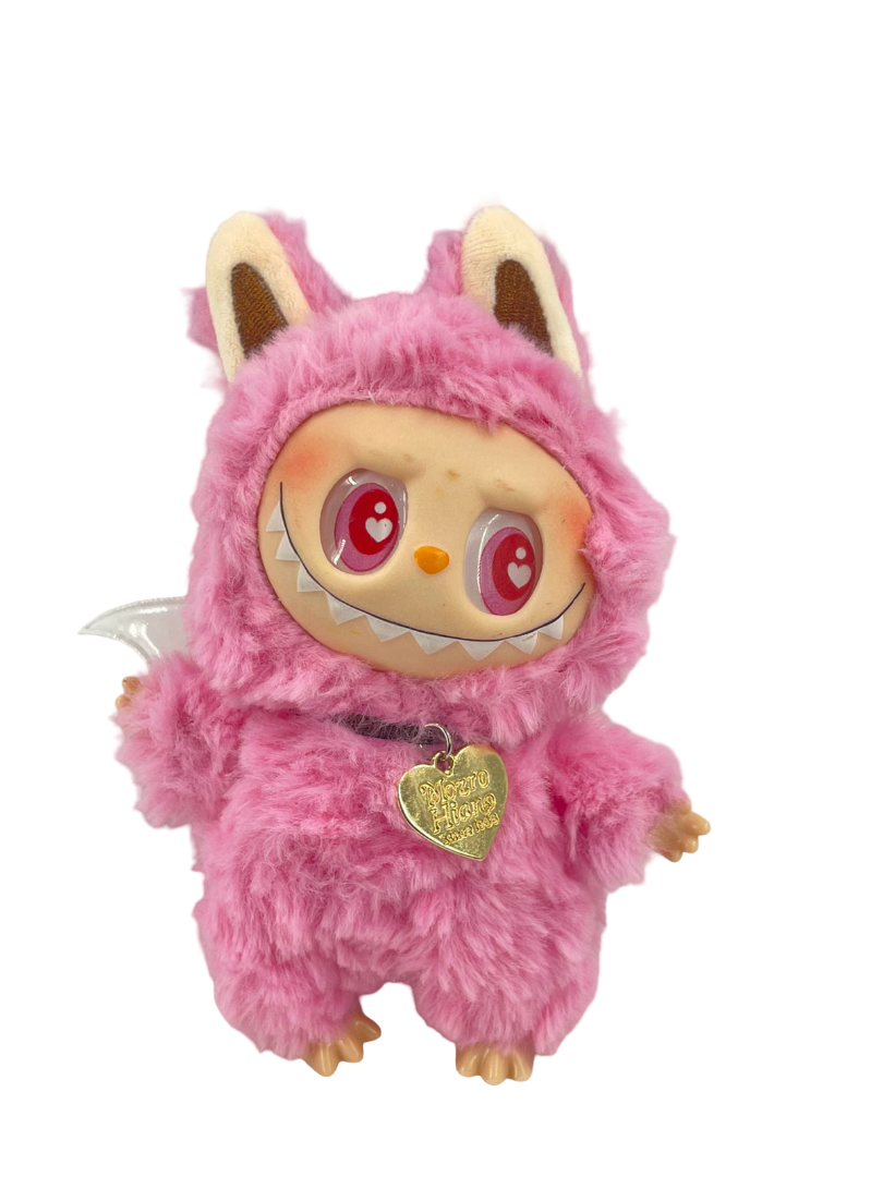 Labubu Dragon Wings Pink