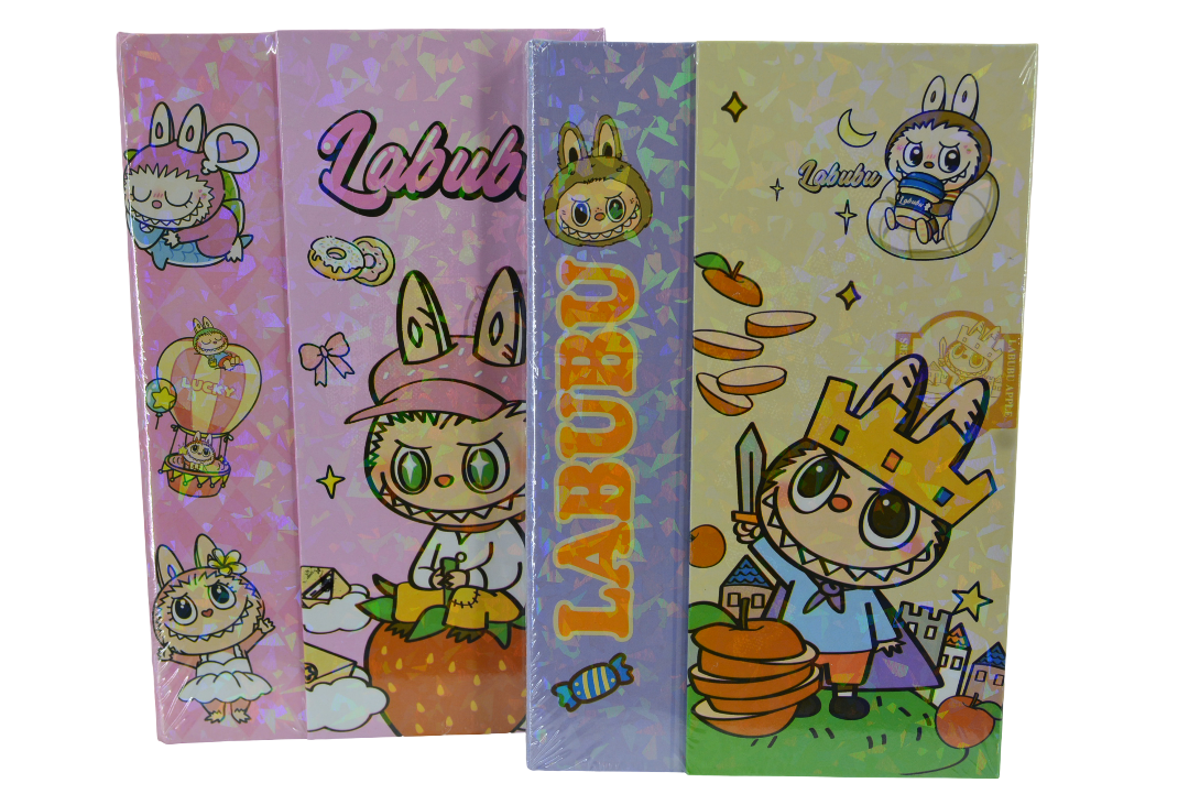 Labubu Fancy Notebook 14x21.5 (Assorted Designs, Sold as Single)