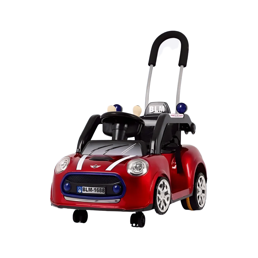 Kids Ride On – Pushing Car 6V Swing With Handle
