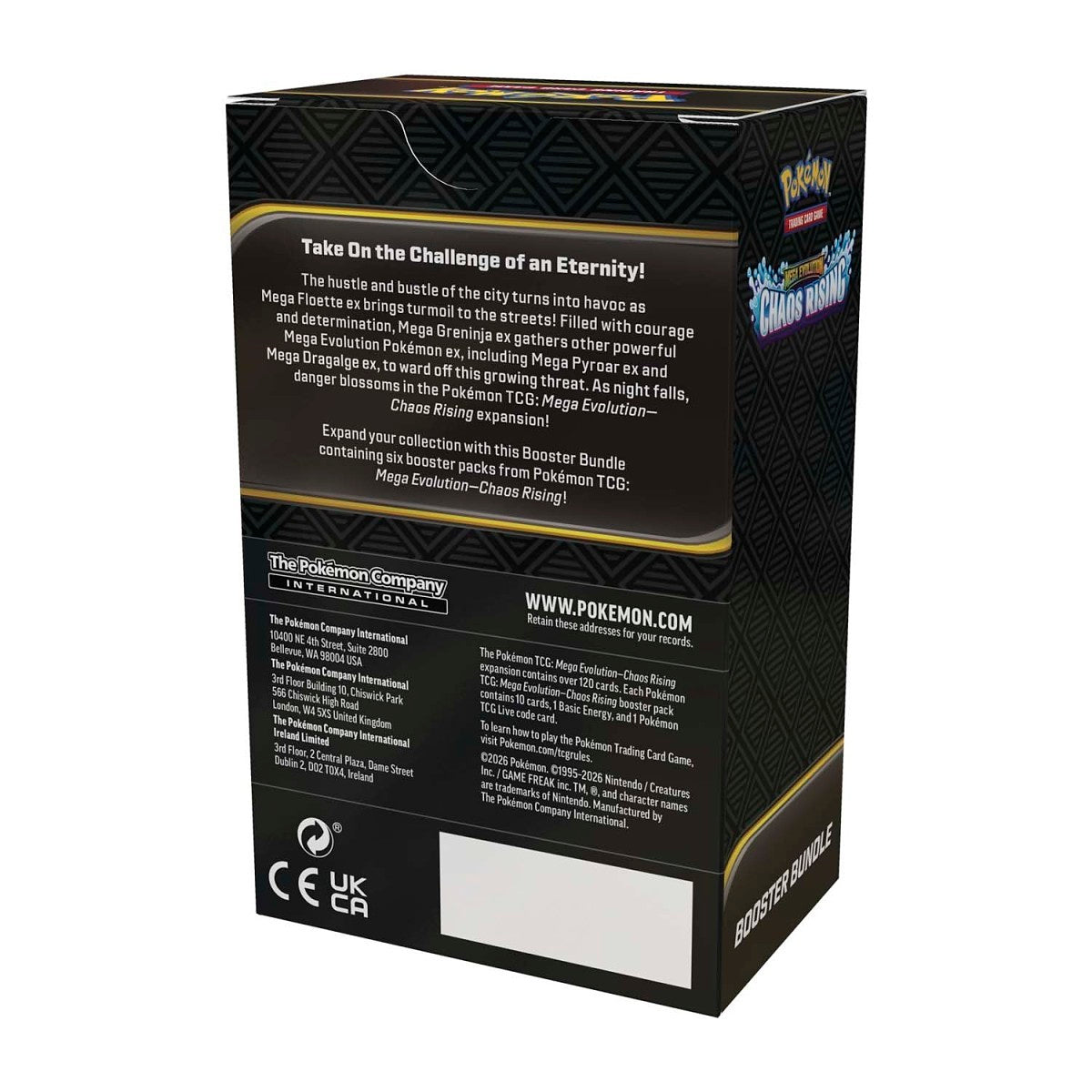 Pokemon TCG ME04 Chaos Rising Booster Bundle