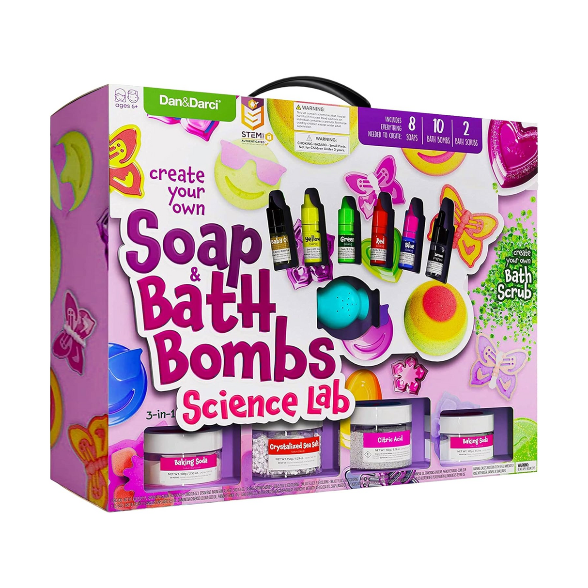 Dan & Darci Create Your Own Soap & Bath Bombs Science Lab