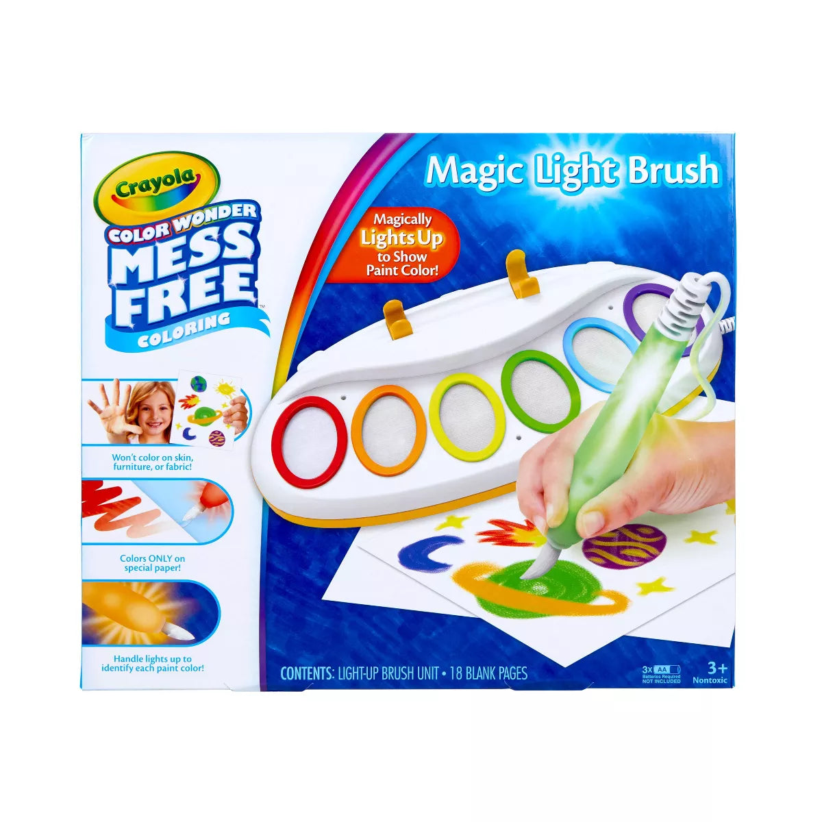 Crayola Color Wonder Magic Light Brush & Drawing Pad