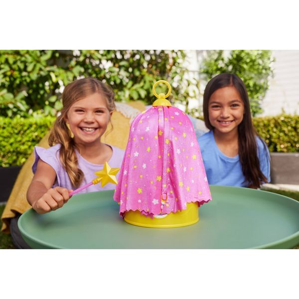 Pets Alive Polly the Magic Bird - Interactive Repeating Parrot with Hatching Baby, Wand, and 10+ Tricks - Multicolor