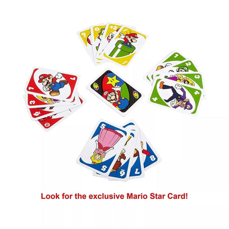 Mattel Games UNO Super Mario Card Game
