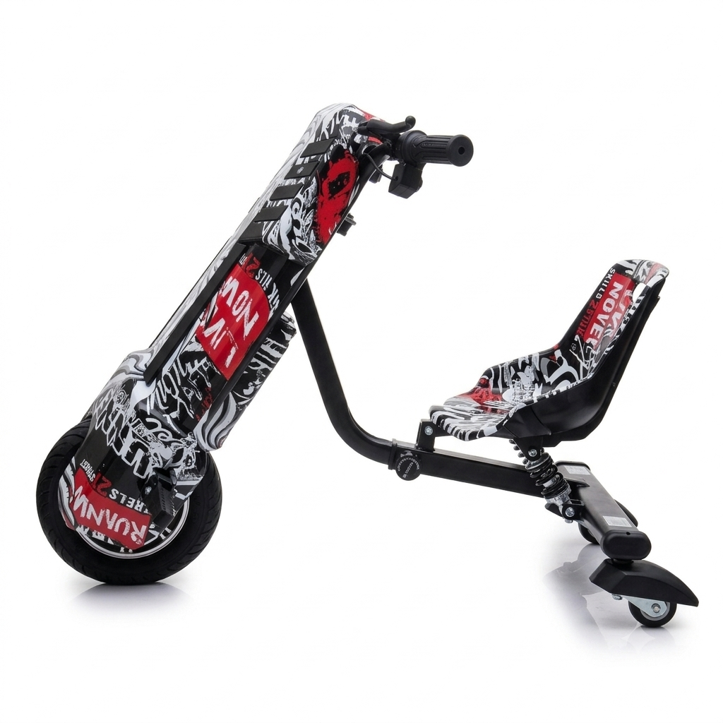 Electric Drifting Scooter for Kids 36V 250W Motor with Bluetooth LED Lights and Helmet
