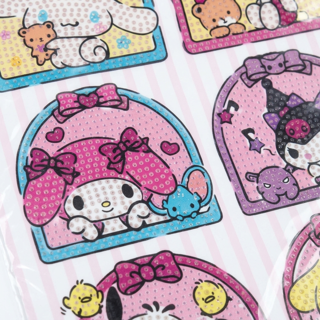 Six Sanrio Characters Diamond Painting Set 23x30cm DIY Crystal Art Kit