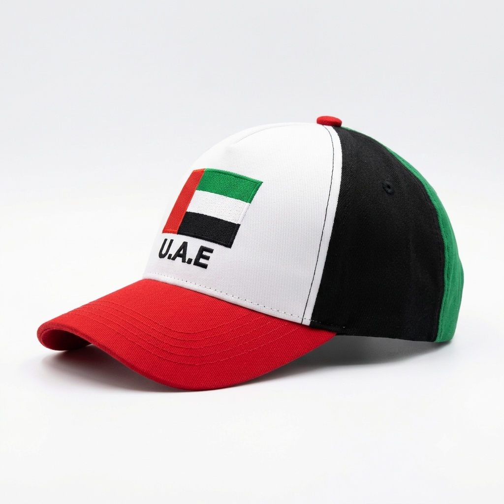 UAE Flag Cap United Arab Emirates National Pride Hat
