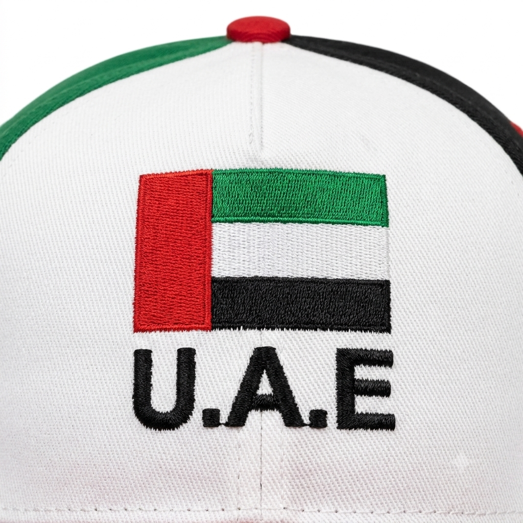 UAE Flag Cap United Arab Emirates National Pride Hat