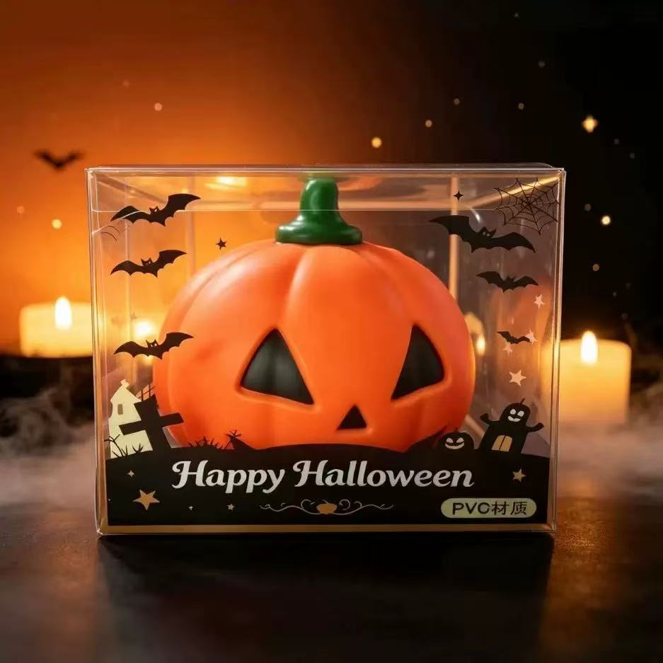 Happy Halloween Pumpkin Squishy Toy – 15CM