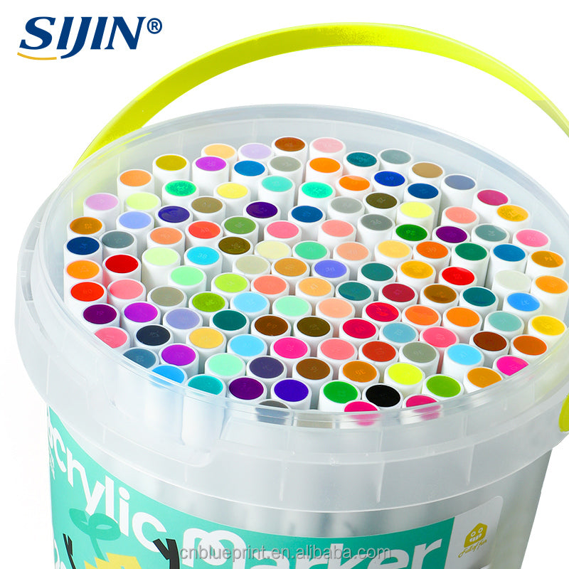 Acrylic Market 36 Pcs Set Colorful Acrylic Markers for Crafts