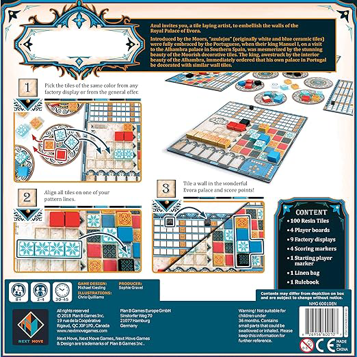 Mosaic Pattern Placement – Award-Winning Strategy Board Game for Adults & Families