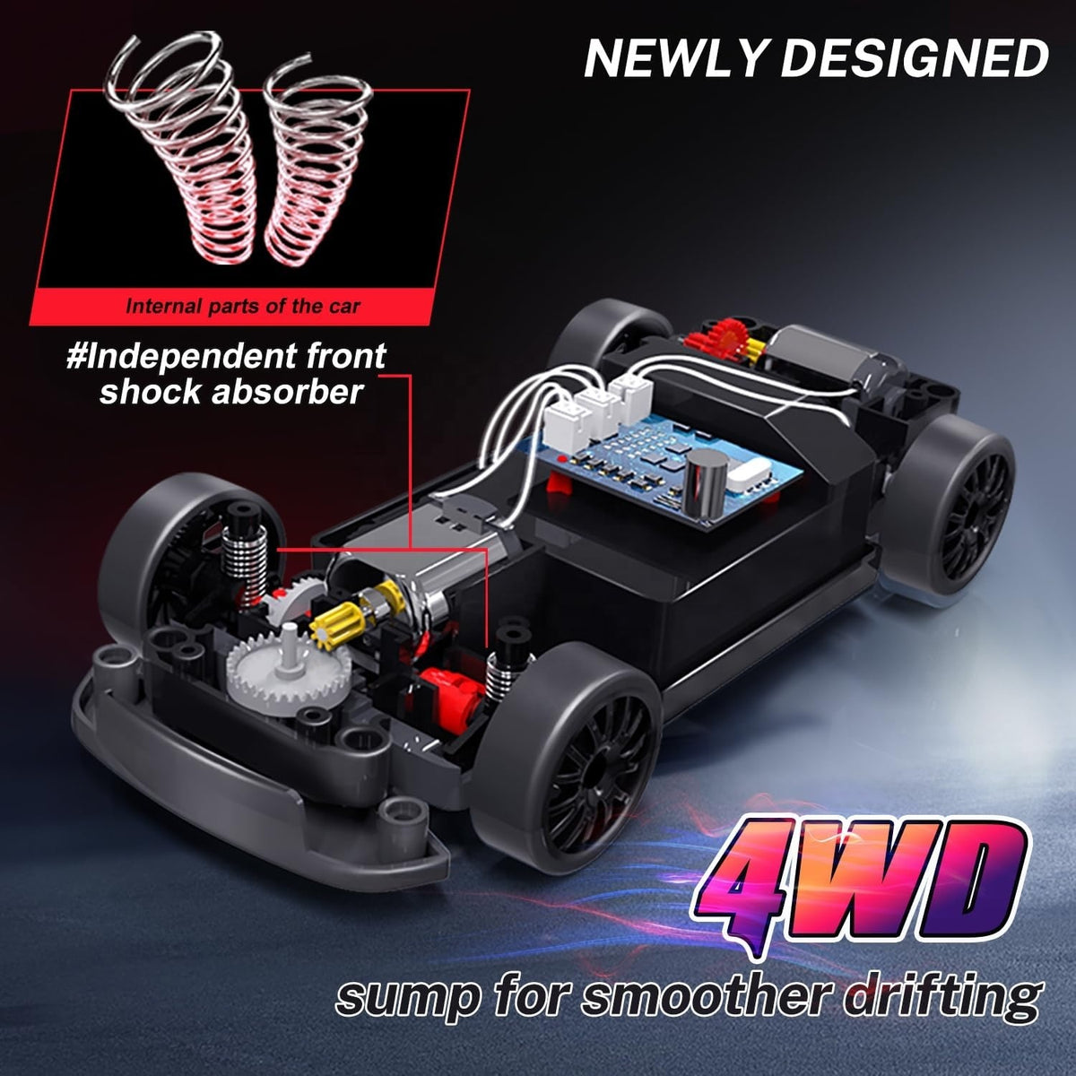 4WD Drift Sports Car 1:20 Scale – 2 Assorted