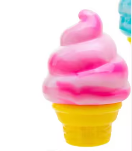 Ice Cream Cone Slow Rising Squishy Toy – Stress Relief Squeeze Sensory Toy