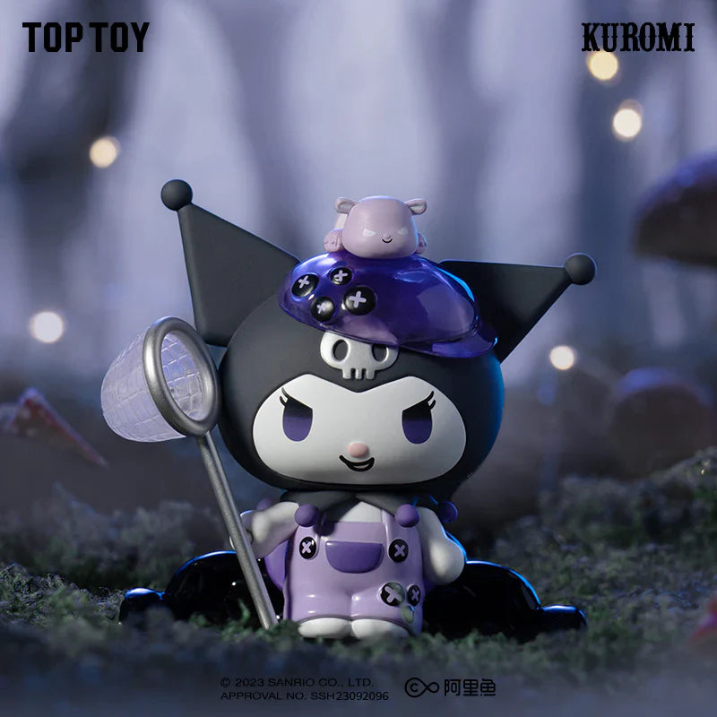 Kuromi Social Werewolf Game Series Figures Blind Box – Sanrio Collectible (1 Random Figure)