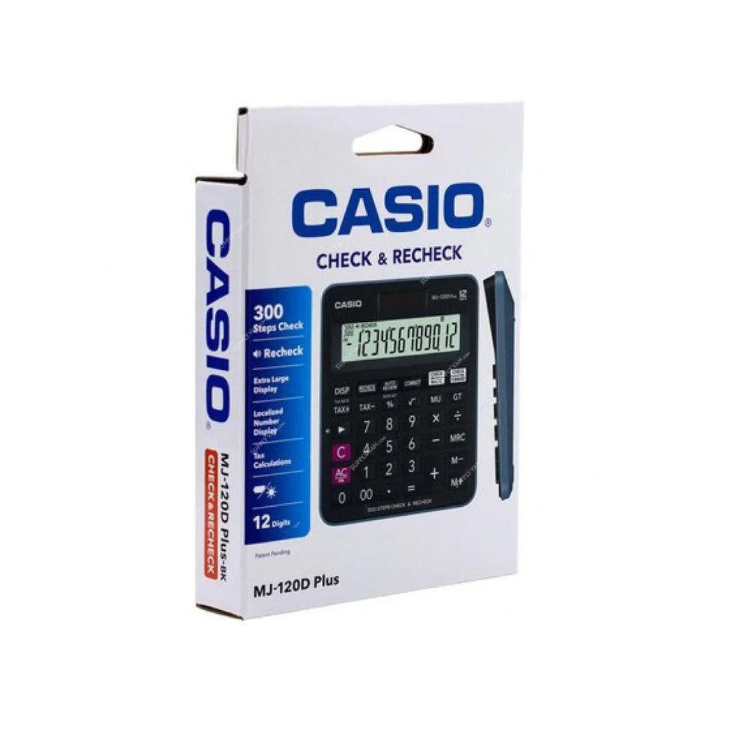 Casio MJ-120D Plus Desktop Calculator