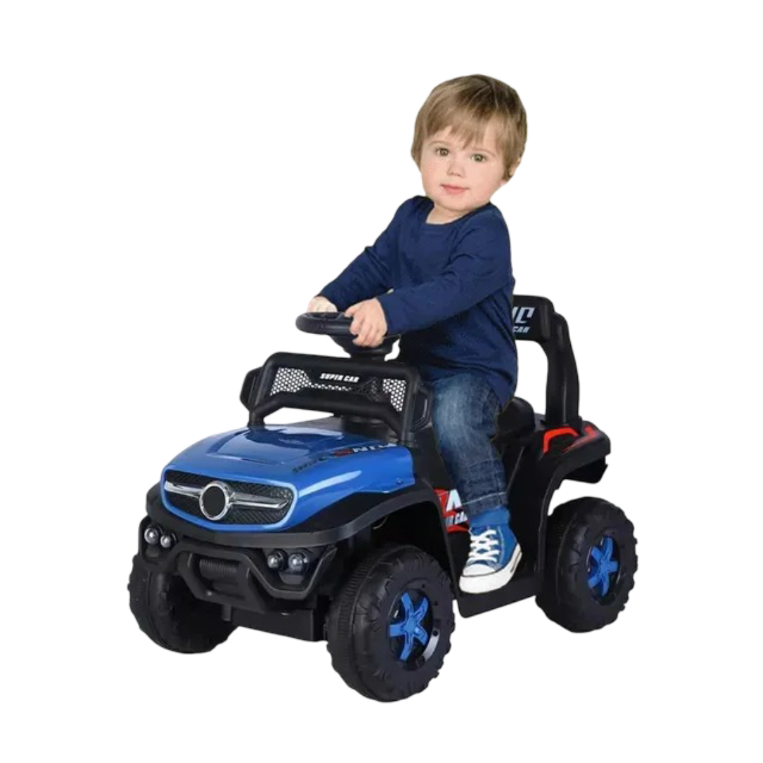 PRO RIDE 3 in 1 Ride On Artic Mini Jeep with Push Handle