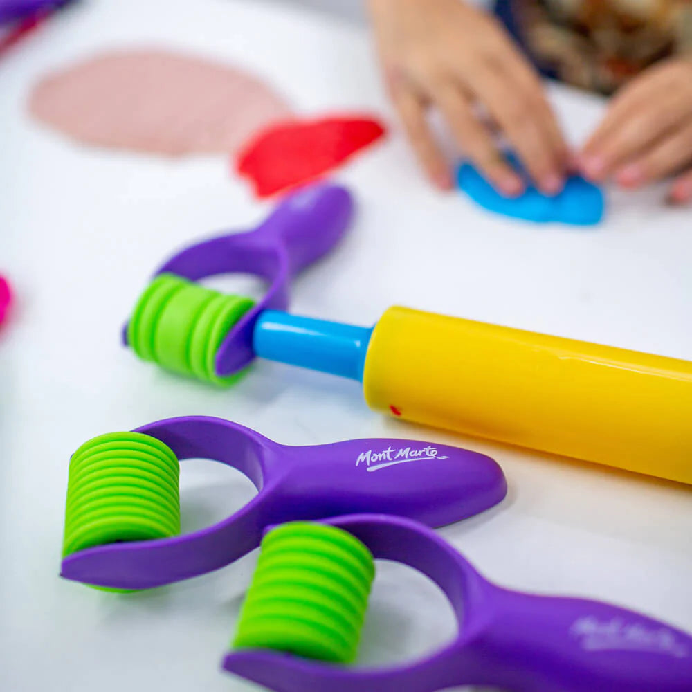 Mont Marte Mont Martee Clay Pattern Tool Set 4Pc