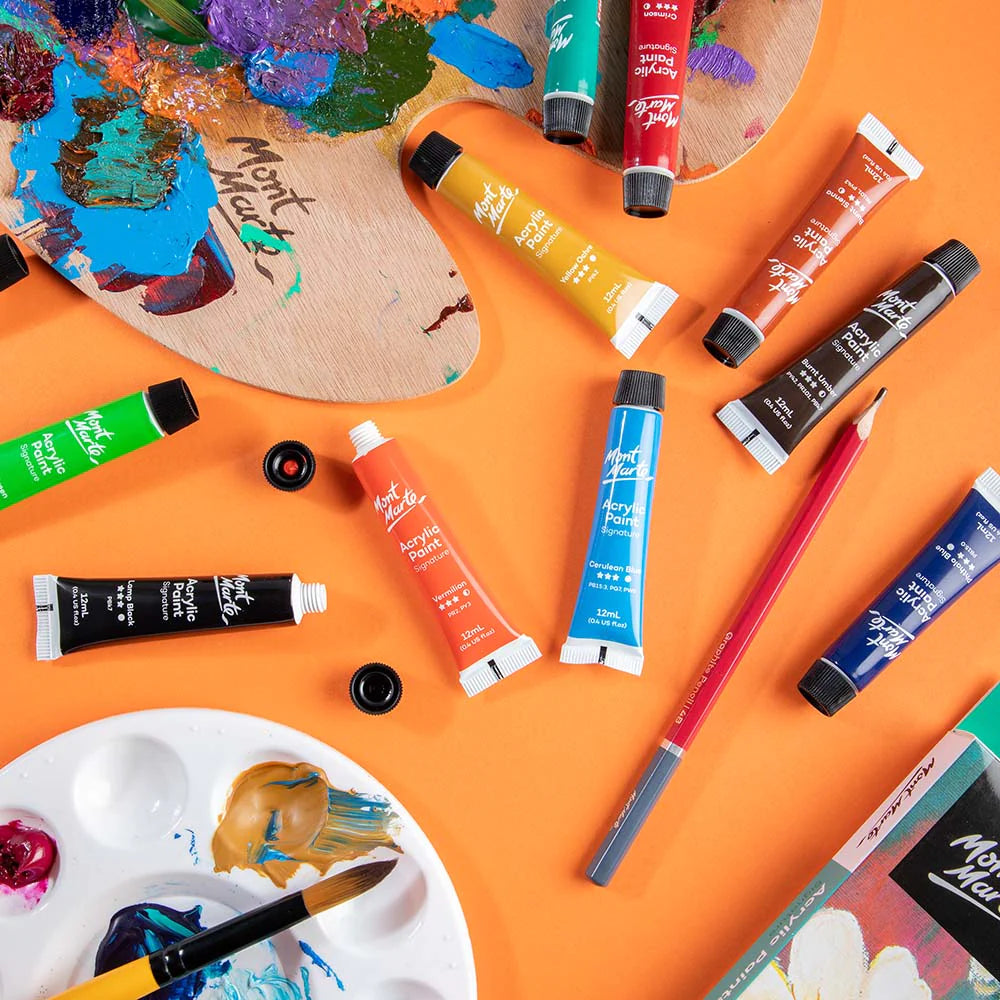 Mont Marte Mont Martee Acrylic Paints 12X12 Ml