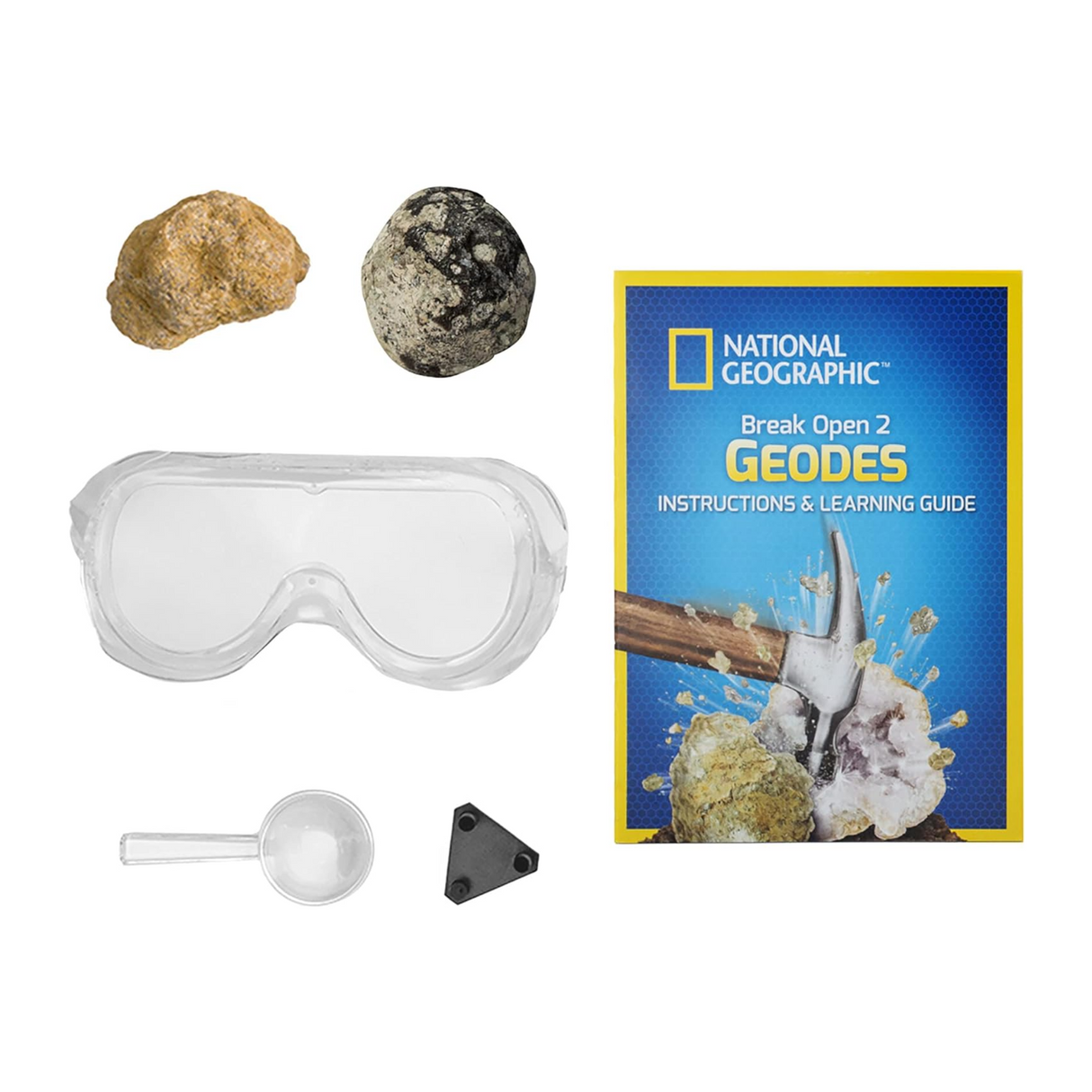 National Geographic Break Open 2 Geodes Kit