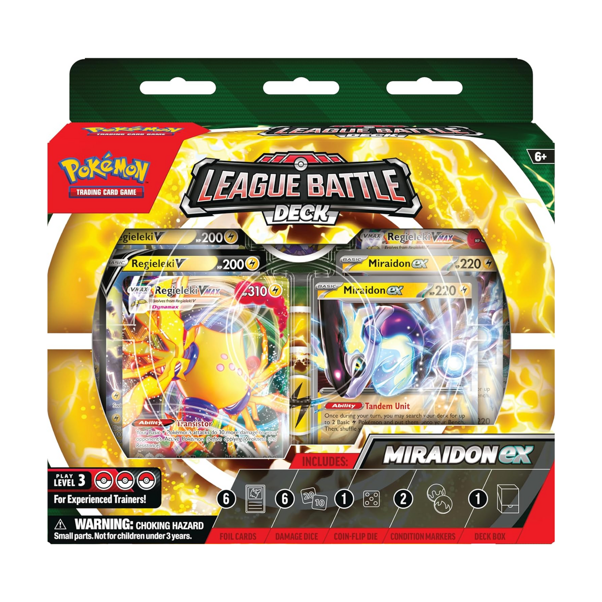 Pokemon TCG: Miraidon Ex League Battle Deck