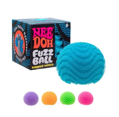 NeeDoh Fuzz Ball Small (Wonder Waves Edition) Sold As Single