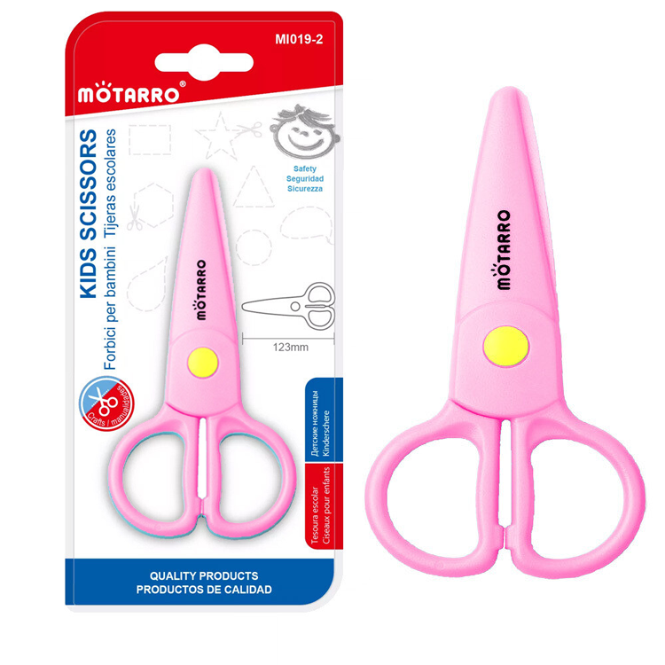 Motarro Kids Scissors 123mm Blunt Tip Safety Scissors for Children